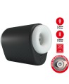 PRETTY LOVE - MASTURBATEUR POUR HOMME DJ GIRL AVEC VIBRATION 5 RÉGLAGES NEGRO