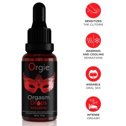 ORGIE - GOUTTES ORGASTIQUES POUR UNE EXCITATION CLITORIELLE À COUCHER 30 ML