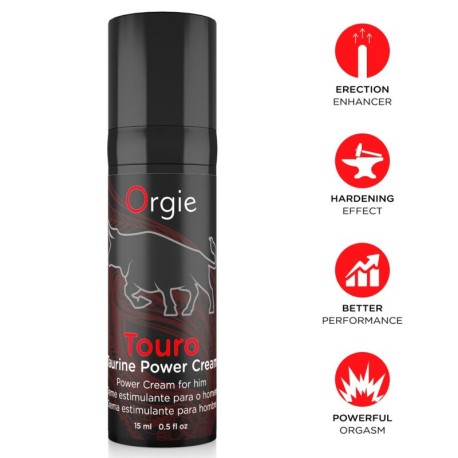 ORGIE - TOURO CRÈME POUR L'ÉRECTIFICATION 15 ML