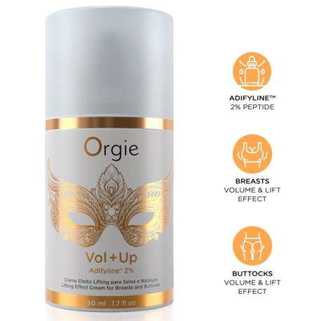 ORGIE - CRÈME EFFET LIFTING VOL+UP POUR SEINS ET FESSES 50 ML