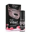 ORGIE - DOUBLE VIBRATION! VIBRATEUR LIQUIDE À EMBRASSER GIN TONIC À LA FRAISE 15 ML