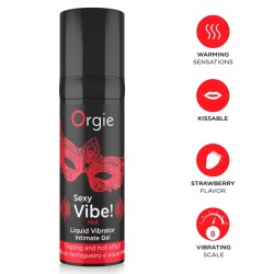 ORGIE - AMBIANCE SEXY! VIBRATEUR LIQUIDE CHAUFFANT 15 ML