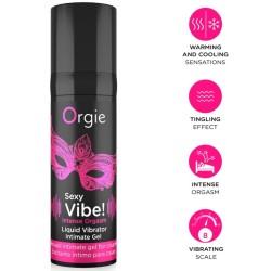ORGIE - AMBIANCE SEXY! ORGASME INTENSE, SENSATIONS MULTIPLES, GEL INTIME 15 ML