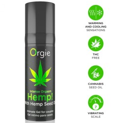 ORGIE - CHANVRE! ORGASME INTENSE SENSATIONS MULTIPLES GEL INTIME 15 ML