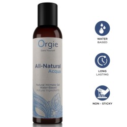 ORGIE - GEL INTIME À BASE EAU ACQUA 100% NATUREL 150 ML