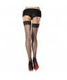 LEG AVENUE - CUISSES HAUTES EN FILET ET DENTELLE