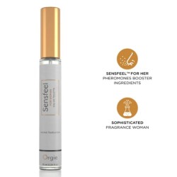 ORGIE - SENSFEEL POUR FEMME BOOSTER DE PHÉROMONES EAU DE TOILETTE FORMAT VOYAGE 10 ML