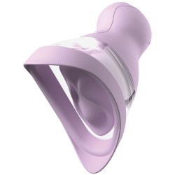 FANTASY FOR HER - VELOURA TOUCH PLEASURE PUMP POMPE INTIME AVEC SUCCION ET VIBRATION VIOLETTE