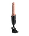 KING COCK PLUS - GODEMICHET EN SILICONE PROFESSIONNEL AVEC ACCÉLÉRATEUR, VIBRATION ET LUMIÈRE CHAUFFANTE 12,7 CM