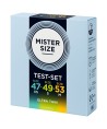 MISTER SIZE - PACK ÉCHANTILLON DE PRÉSERVATIF TAILLE 47-49-53 MM (3 UNITÉS)