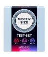 MISTER SIZE - PACK ÉCHANTILLON DE PRÉSERVATIFS TAILLE 60-64-69 MM (3 UNITÉS)