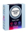 MISTER SIZE - PACK ÉCHANTILLON DE PRÉSERVATIFS TAILLE 60-64-69 MM (3 UNITÉS)