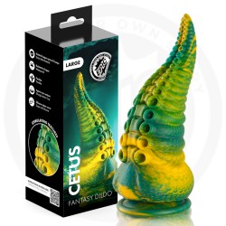 EPIC - GODEMICHET TENTACULE VERT CETUS GRANDE TAILLE