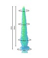 EPIC - SCYLLA GODEMICHET À TENTACULES FINES FLUORESCENTES GRANDE TAILLE
