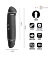 INTENSE - PHIL VIBRATEUR SOUS-TÊTE G NOIR 13 CM