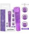 INTENSE - MINI MASSEUR KURT AVEC 4 TÊTES INTERCHANGEABLES VIOLETTE