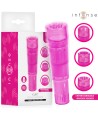 INTENSE - MINI MASSEUR KURT AVEC 4 TÊTES INTERCHANGEABLES ROSE