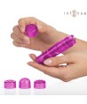 INTENSE - MINI MASSEUR KURT AVEC 4 TÊTES INTERCHANGEABLES ROSE