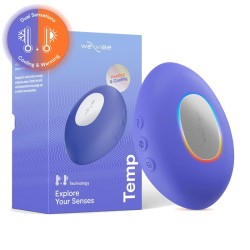 WE-VIBE - VIBRATEUR CHAUFFANT ET RAFRAÎCHISSANT, BLEU LAVANDE