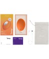 WE-VIBE - VIBRATEUR CHAUFFANT ET REFROIDISSANT À TEMPÉRATURE MANDARINE