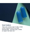 ARCWAVE - GHOST STROKER RÉVERSIBLE EN SILICONE BLEU