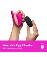 WE-VIBE - JIVE 2 VIBRATEUR ŒUF PORTABLE ROSE ÉLECTRIQUE