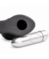 ROCKS-OFF - VIBRATEUR DE PROSTATE RO-ZEN AVEC DOUBLE ANNEAU, 7 VITESSES, NOIR ONYX