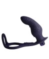 ROCKS-OFF - NOVA ZENTURIAN PLUG VIBRANT POUR LA PROSTATE AVEC ANNEAUX 16 MODES BLEU FONCÉ