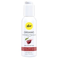 PJUR - GEL DÉLICIEUX ORAL BIO POUR LES AMOUREUX INTIMES À LA CERISE 100 ML
