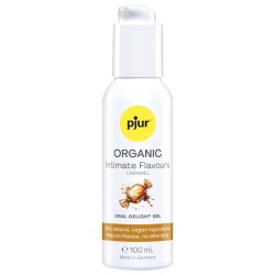 PJUR - GEL DÉLICIEUX BUCCAL AU CARAMEL BIO POUR UNE SALADE INTIME 100 ML