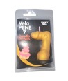 DIABLO PICANTE - BOUGIE PÉNIS EN FORME DE CHIFFRE 7 COULEUR OR