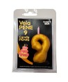 Spicy Devil - Bougie en forme de pénis, chiffre 9, couleur or