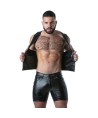 LOCKER GEAR - PUNCH HOLE LEATHERETTE CHALECO AZUL S