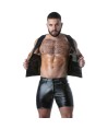 LOCKER GEAR - PUNCH HOLE LEATHERETTE CHALECO AZUL S