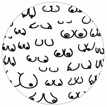 DIABLO PICANTE - SOUS-VERRES SEINS RONDS 10 UNITÉS