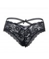 QUEEN LINGERIE PANTIES DE ENCAJE FLORAL S/M