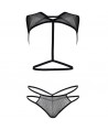 HARNAIS DE CORPS ET G-STRING LEG AVENUE NET 81538 - TAILLE UNIQUE