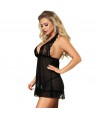 SUBBLIME - BABYDOLL MOTIFS FLORAUX DANS LES SEINS S / M